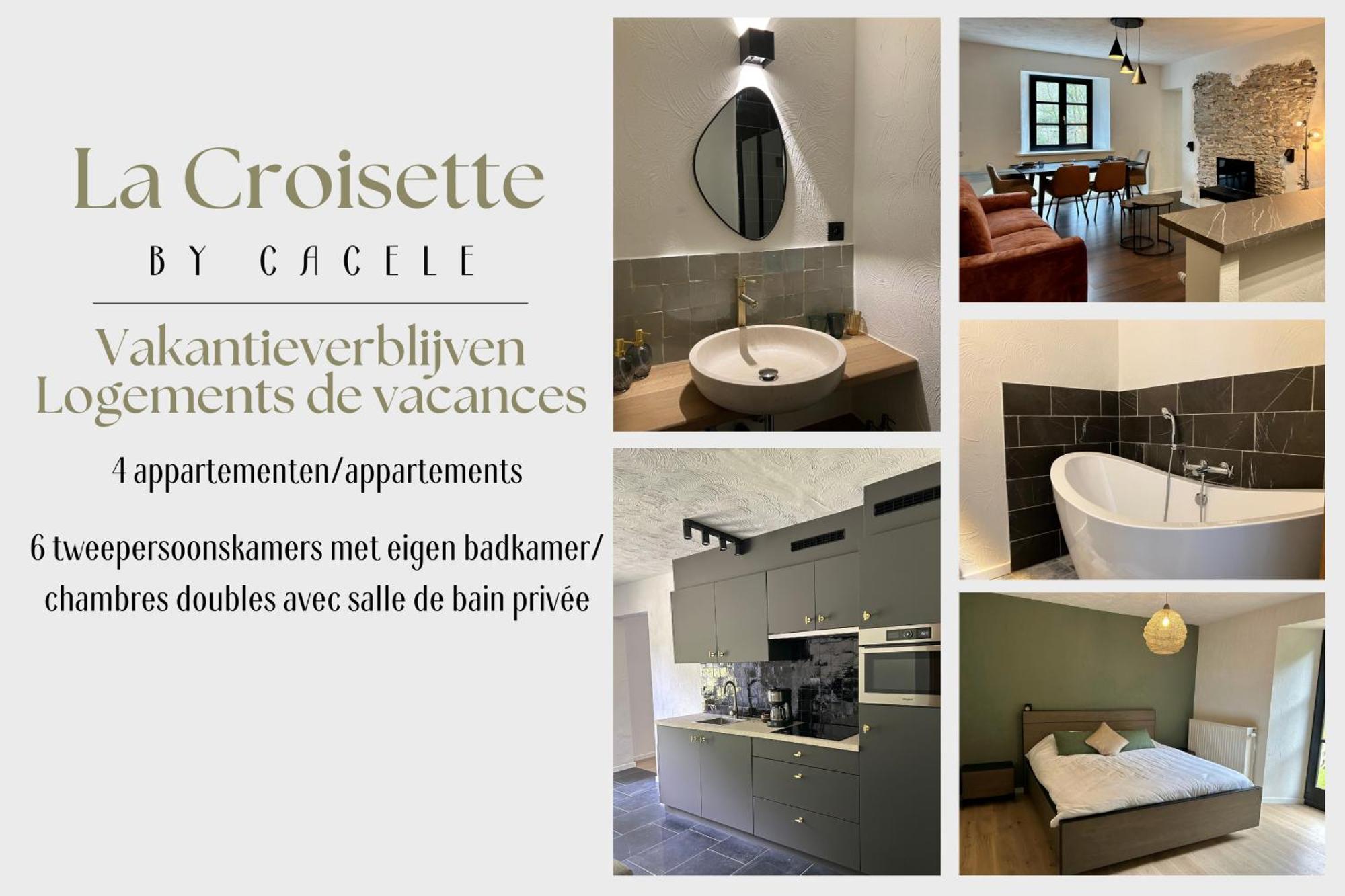 Cacele - La Croisette 5 Appartementen En 6 Tweepersoonskamers Vresse-sur-Semois Exterior foto
